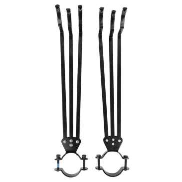 TRINGLE POUR GARDE BOUE TRICYCLE LEADER FOX NOIR (PAIRE) 3667385005708