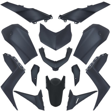 CARROSSERIE/CARENAGE MAXISCOOTER ADAPTABLE YAMAHA 125-300 XMAX 2023> DARK PETROL (KIT 13 PIECES) -P2R- 3667385002349