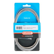 TRANSMISSION POUR MOYEU NEXUS 3V. ELVEDES GAINE 2,25M GRIS / CABLE 1,7M INOX AVEC EMBOUTS DE GAINE (VENDU A L UNITE) 8716706005158