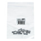 EMBOUT DE GAINE DE FREIN 5 mm ALU ARGENT ETANCHE (VENDU PAR 10) -ELVEDES- 8716706025439