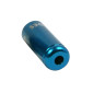 EMBOUT DE GAINE DE FREIN 5 mm ALU BLEU ETANCHE (VENDU PAR 10) -ELVEDES- 8716706025453