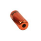 EMBOUT DE GAINE DE FREIN 5 mm ALU ORANGE ETANCHE (VENDU PAR 10) -ELVEDES- 8716706025484