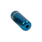 EMBOUT DE GAINE DERAILLEUR 4,3 mm ALU BLEU ETANCHE (VENDU PAR 10) -ELVEDES- 8716706025514