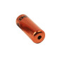 EMBOUT DE GAINE DERAILLEUR 4,3 mm ALU ORANGE ETANCHE (VENDU PAR 10) -ELVEDES- 8716706025545