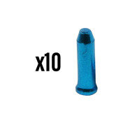 EMBOUT DE CABLE DERAILLEUR/FREIN ELVEDES 2,3mm ALU BLEU (VENDU PAR 10) 8716706025569