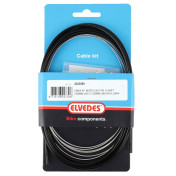 TRANSMISSION DE DERAILLEUR ELVEDES NOIR ACIER 2.50M POUR SHIMANO/SRAM DIAM 0.9mm 8716706027396