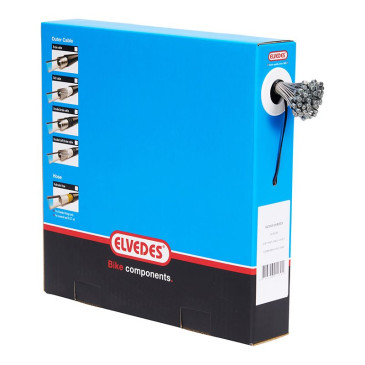 CABLE DE DERAILLEUR ELVEDES INOX D1.2mm L2.1M (VENDU PAR BOITE DE 100) 8716706011791