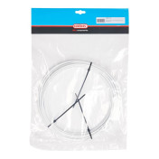 GAINE DE DERAILLEUR ELVEDES BLANC 4,1 mm (BOITE DE 10M) AVEC LINER ANTI-FRICTION 8716706015041