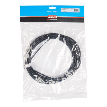 GAINE DE FREIN ELVEDES NOIR 4,9 mm (ROULEAU DE 10M) AVEC LINER TEFLON 8716706002768