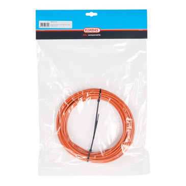 GAINE DE FREIN ELVEDES ORANGE 4,9 mm (ROULEAU DE 10M) AVEC LINER 8716706013511