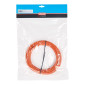 GAINE DE FREIN ELVEDES ORANGE 4,9 mm (ROULEAU DE 10M) AVEC LINER 8716706013511