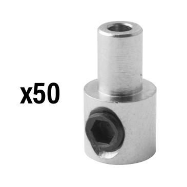 SERRE CABLE DE FREIN DIAM 8 mm - L 14 mm LAITON (VENDU PAR 50) -ELVEDES- 8716706006803