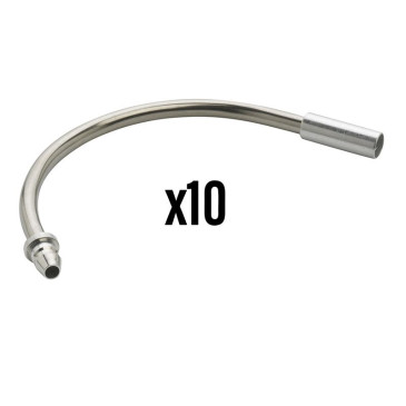 COUDE V-BRAKE ELVEDES 110° INOX (VENDU PAR 10) 8716706012521