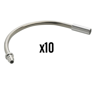 COUDE V-BRAKE ELVEDES 130° INOX (VENDU PAR 10) 8716706013054