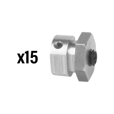 BOULON AJUSTEUR / TENDEUR DE CABLE ELVEDES POUR FREIN NEXUS 4/7/8 V. LAITON (VENDU PAR 15) 8716706010053