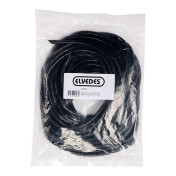 GAINE SPIRALE FLEXIBLE POUR FIL ELECTRIQUE DE VAE ET GAINE ELVEDES DIAM 6 mm NOIR (10m) 8716706018974