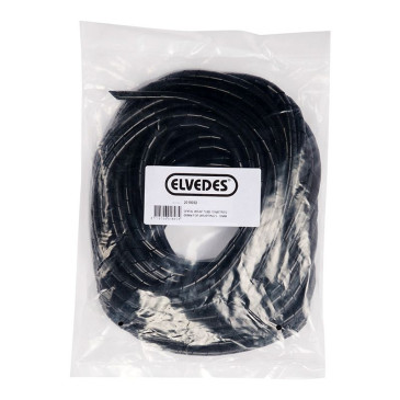 GAINE SPIRALE FLEXIBLE POUR FIL ELECTRIQUE DE VAE ET GAINE ELVEDES DIAM 6 mm NOIR (10m) 8716706018974
