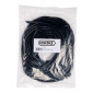 GAINE SPIRALE FLEXIBLE POUR FIL ELECTRIQUE DE VAE ET GAINE ELVEDES DIAM 6 mm NOIR (10m) 8716706018974