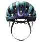 CASQUE VELO ADULTE ABUS URBAIN WINGBACK FLIP FLOP VIOLET/VERT BRILLANT TAILLE M (54-58cm) REGLAGE MOLETTE 4003318980725