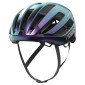 CASQUE VELO ADULTE ABUS URBAIN WINGBACK FLIP FLOP VIOLET/VERT BRILLANT TAILLE L (57-61cm) REGLAGE MOLETTE 4003318980732