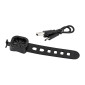 ECLAIRAGE VELO / TROTTINETTE USB AVANT NEWTON 36B SUR CINTRE LEDS NOIR 4 MODES (LIVRE AVEC FIXATION CINTRE) - RECHARGEABLE USB 3667385000819