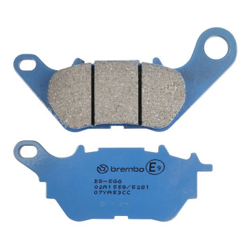 PLAQUETTE DE FREIN BREMBO POUR YAMAHA 320 MT-03 2016> AR, YZF-R3 2015> AR, 300 XMAX 2017>2023 AR, 125 XMAX 2018> AR (ROUTE CARBONE CERAMIQUE) -07YA53CC- 8020584638675