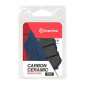 PLAQUETTE DE FREIN BREMBO POUR YAMAHA 320 MT-03 2016> AR, YZF-R3 2015> AR, 300 XMAX 2017>2023 AR, 125 XMAX 2018> AR (ROUTE CARBONE CERAMIQUE) -07YA53CC- 8020584638675