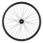 ROUE VTC / VAE DISQUE 700 DOUBLE PAROI AVANT MOYEU DYNAMO SHIMANO UR705 CENTERLOCK TUBELESS READY AXE TRAVERSANT 12/100 NOIR JANTE 19C 32 RAYONS -POIDS MAX 130 kg- COMPATIBLE GRAVEL 3667385009508