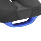 SELLE NEWTON CITY COMFORT LINE NOIR/BLEU 269x210mm RAIL ACIER NOIR 3700948310779