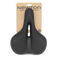 SELLE NEWTON CITY COMFORT LINE NOIR/BLEU 269x210mm RAIL ACIER NOIR 3700948310779