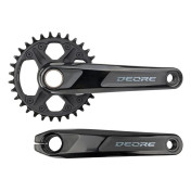 PEDALIER VTT SHIMANO 12V. DEORE M6120 NOIR 170mm 32dts INTEGRE (MONTAGE ATELIER) 3667385009997