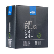 CHAMBRE A AIR VELO 24 x 2.10-2.80 SCHWALBE AIR PLUS VALVE STANDARD 40mm (54-70x507) (AV+10 AP) (OFFRE SPECIALE) 4026495937900
