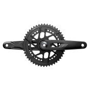 CHAINSET FOR ROAD BIKE - SRAM 12 Speed. RIVAL ALU GRAVEL - INTEGRATED AXLE DUB 170mm 46x33 Teeth- Chainring centers 107mm (without cups) 710845916182