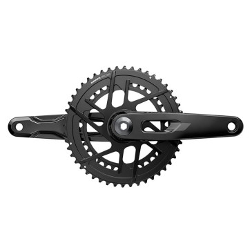 PEDALIER ROUTE SRAM 12V. RIVAL E1 ALU GRAVEL AXE INTEGRE DUB 170mm 46-33dts ENTRAXE PLATEAUX 107mm (SANS CUVETTES) 710845916182