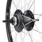 ROUE VTT / CARGO / VAE / E-BIKE / LONGTAIL 20" ER20 ARRIERE NOIR DOUBLE PAROI MOYEU NEXUS 7V FREIN CENTERLOCK 36 RAYONS INOX (J.40625) 3667385009836