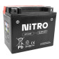 BATTERIE 12V 10 Ah NTX12-BS NITRO MF SANS ENTRETIEN AVEC PACK ACIDE (Lg150xL87xH130mm) (EQUIVALENT YTX12-BS) 5414837002703