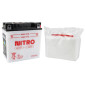 BATTERIE 12V 9 Ah NB9-B NITRO CONVENTIONNELLE AVEC ENTRETIEN (Lg135xL75xH139mm) (EQUIVALENT YB9-B) 5414837145189