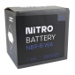 BATTERIE 12V 9 Ah NB9-B NITRO CONVENTIONNELLE AVEC ENTRETIEN (Lg135xL75xH139mm) (EQUIVALENT YB9-B) 5414837145189