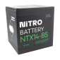 BATTERY 12V 12Ah NTX14-BS NITRO MF MAINTENANCE FREE-SUPPLIED WITH ACID PACK (Lg150xWd87xH146) (EQUALS YTX14-BS) 5414837002734