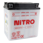 BATTERIE 12V 11 Ah NB10L-B2 NITRO CONVENTIONNELLE AVEC ENTRETIEN (Lg135xL90xH145mm) (EQUIVALENT YB10L-B2) 5414837145233