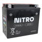 BATTERIE 12V 18 Ah NTX20L-BS NITRO MF SANS ENTRETIEN AVEC PACK ACIDE (Lg175xL87xH155mm) (EQUIVALENT YTX20L-BS) 5414837002802