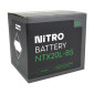 BATTERY 12V 18Ah NTX20L-BS NITRO MF MAINTENANCE FREE-SUPPLIED WITH ACID PACK (Lg175xWd87xH155) (EQUALS YTX20L-BS) 5414837002802