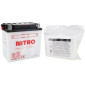 BATTERIE 12V 9 Ah NB9L-A2 NITRO CONVENTIONNELLE AVEC ENTRETIEN (Lg135xL75xH139mm) (EQUIVALENT YB9L-A2) 5414837145219
