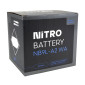 BATTERIE 12V 9 Ah NB9L-A2 NITRO CONVENTIONNELLE AVEC ENTRETIEN (Lg135xL75xH139mm) (EQUIVALENT YB9L-A2) 5414837145219