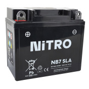 BATTERIE 12V 8 Ah NB7 NITRO SLA SANS ENTRETIEN PRETE A L'EMPLOI (Lg135xL75xH133mm) 5414837169147