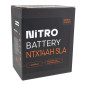 BATTERY 12V 12 Ah NTX14AH NITRO SLA MAINTENANCE FREE "READY TO USE" (L134x wd89xH166mm) 5414837169208