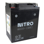 BATTERIE 12V 14 Ah NB14A-A2 NITRO SLA SANS ENTRETIEN PRETE A L'EMPLOI (Lg134xL89xH176mm) 5414837169185