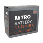 BATTERIE 12V 10 Ah NT12B-4 NITRO SLA SANS ENTRETIEN PRETE A L'EMPLOI (Lg150xL69xH130mm) 5414837002727