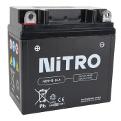 BATTERIE 12V 9 Ah NB9-B NITRO SLA SANS ENTRETEIN PRETE A L'EMPLOI (Lg135xL75xH139mm) 5414837144861