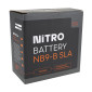 BATTERIE 12V 9 Ah NB9-B NITRO SLA SANS ENTRETEIN PRETE A L'EMPLOI (Lg135xL75xH139mm) 5414837144861